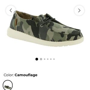 Hey Dude Camouflage Women's Moccasins